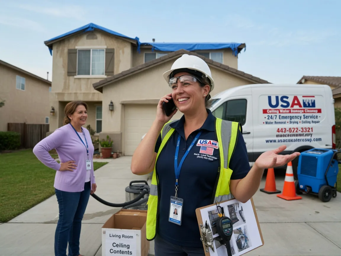 Ceiling Water Damage Restoration Lacarne, OH FAQs
